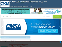 Tablet Screenshot of caremanagementindustrydirectory.com